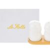 LE STELLE - SET SALE E PEPE PORCELLANA