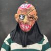 ELLE EMME- MASCHERA DA PIRATA ZOMBIE HALLOWEEN